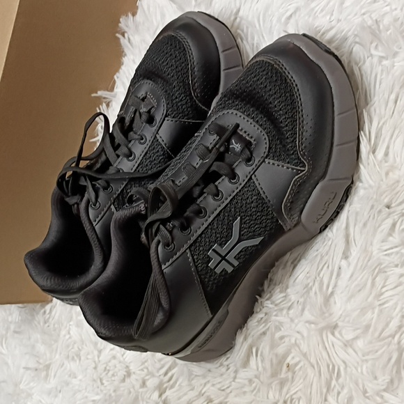 Kuru Quantum 2 Jet Black Plantar Fascitis Orthopedic Support Walking Work Shoe 6 - Picture 6 of 16